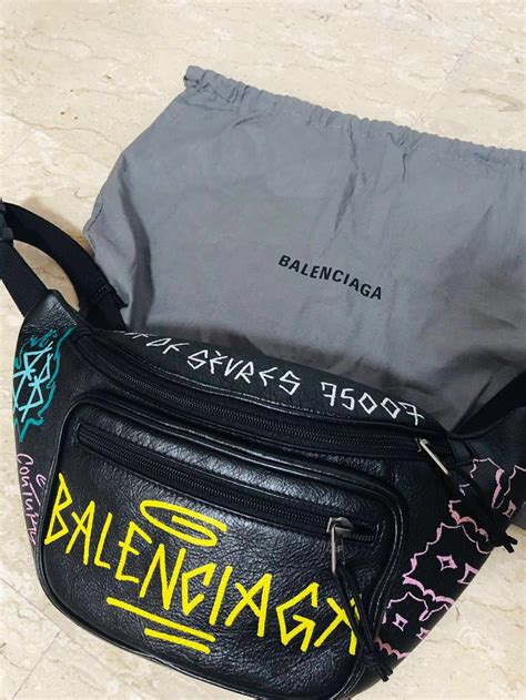 balenciaga graffiti belt bag replica|balenciaga graffiti bag mini.